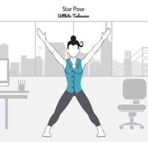 Confidence Building Power Poses Sequence | Office Yoga