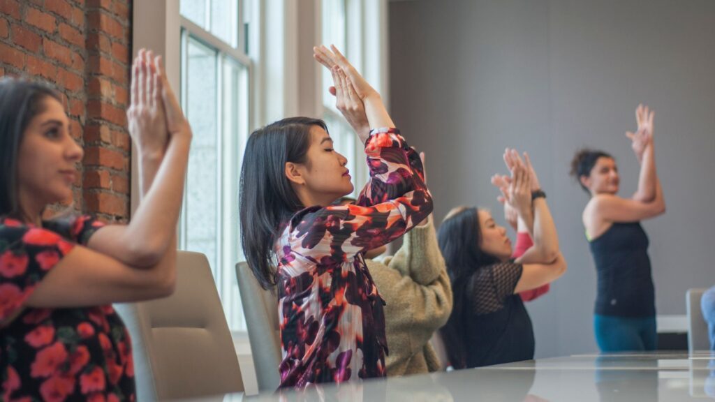 corporate yoga