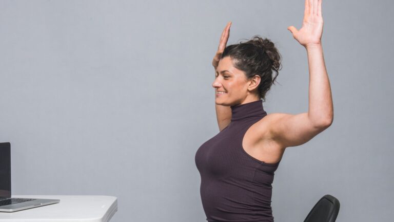 office yoga sequence