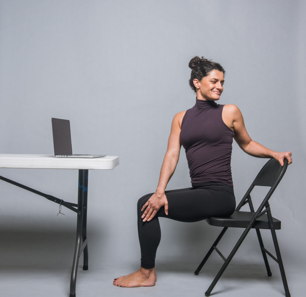 office yoga sequence